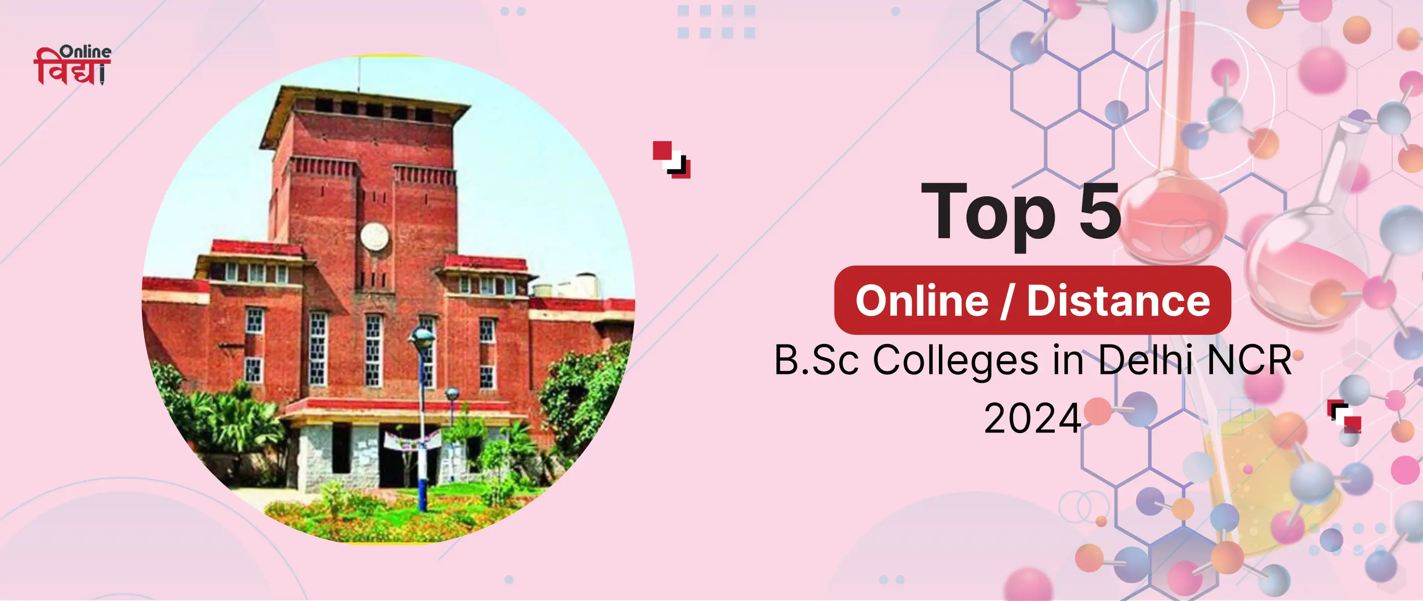 Top 5 Online/ Distance B.Sc Colleges in Delhi NCR 2024